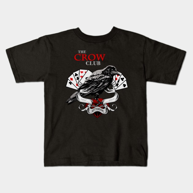 The Crow Club Kids T-Shirt by WrittenWordNerd